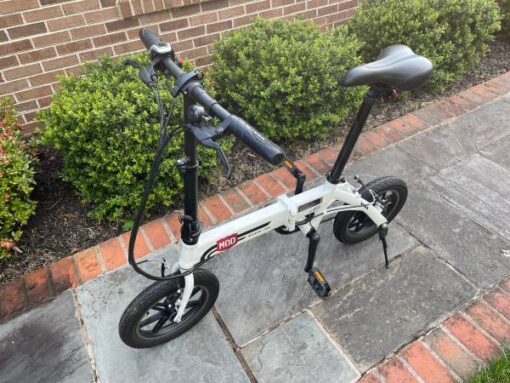 Swagtron EB-5 Foldable Electric Bicycle